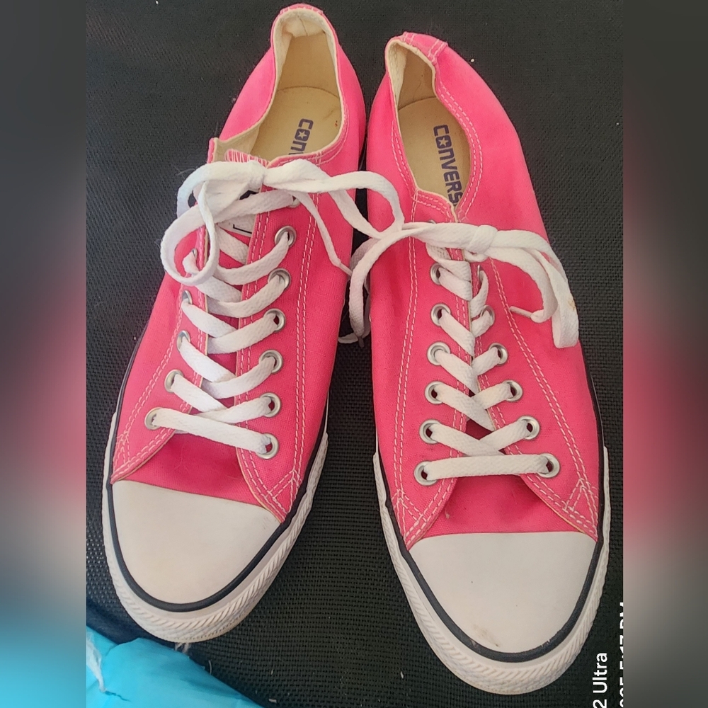 Converse Chuck Taylor Pink Canvas Sneakers